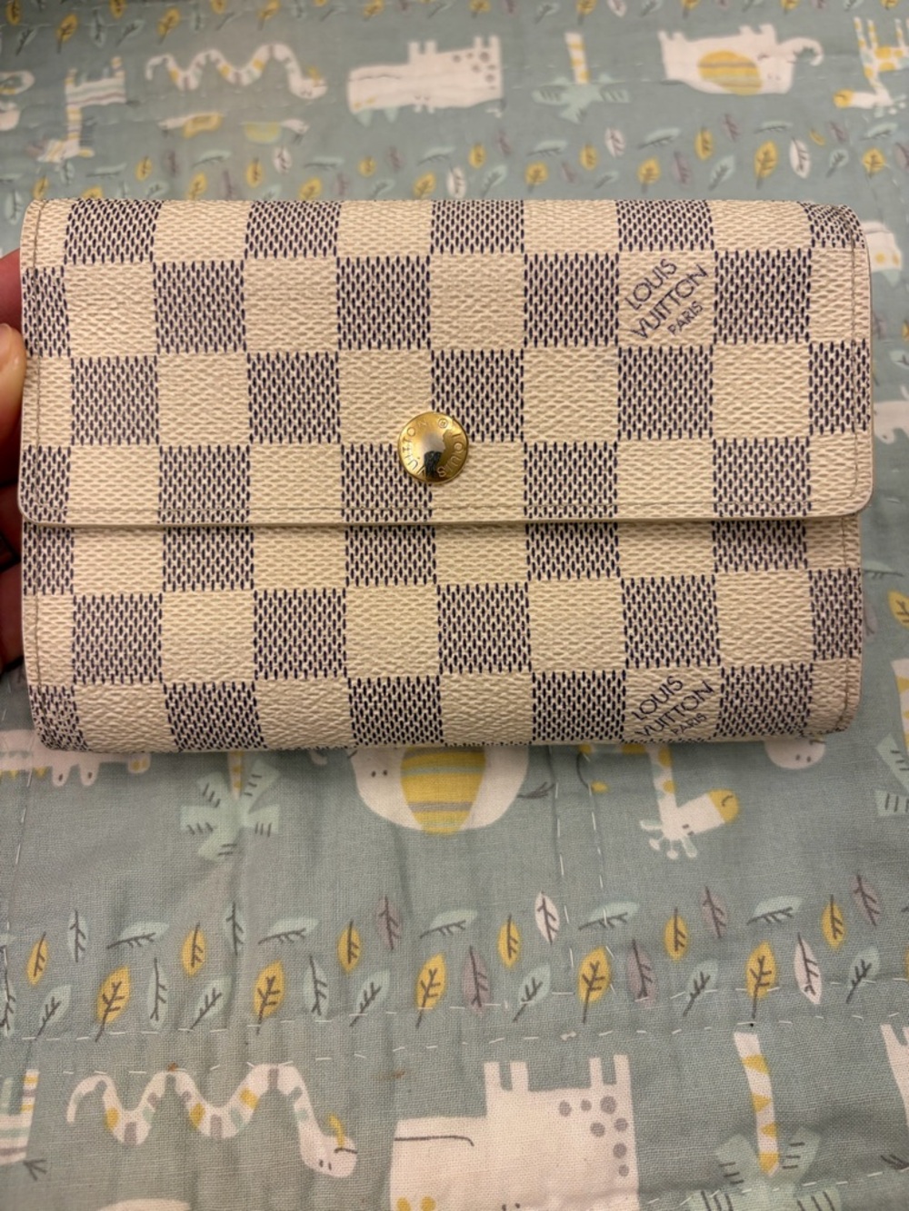 Louis Vuitton Compact Wallet Azur (PRICE FIRM)